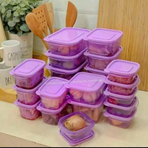 Wadah Makanan Multifungsi Bambang, SH (Selalu Hits) 1 set 22 pcs - Isi Kulkas - Image 4