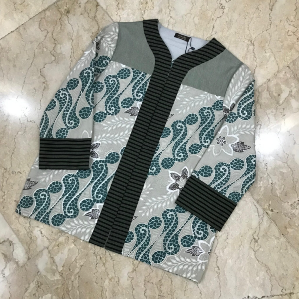 Blouse Outer Batik – Atasan Kerja Katun
