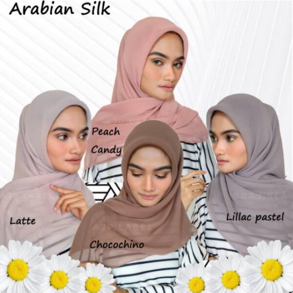 Hijab Arabian Silk