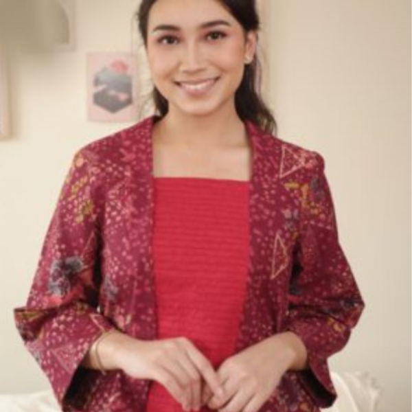 Blouse Kutubaru – Atasan Kasual Indoka Katun