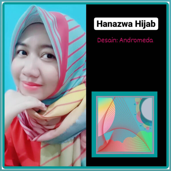 Hanazwa Hijab Hijau - Image 2