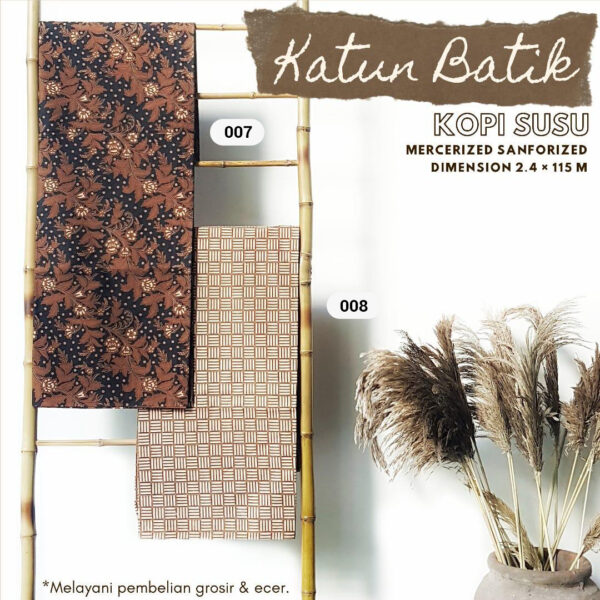 Batik Lawasan Warna Alam Kopi Susu - Image 5