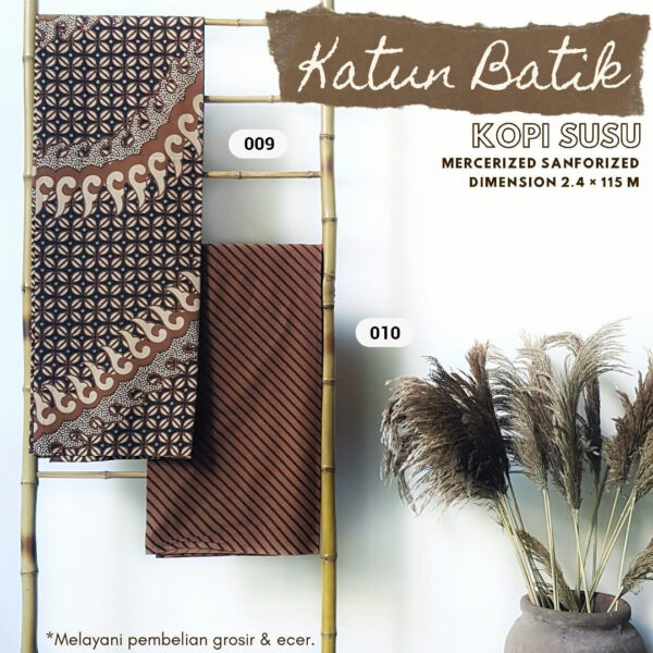 Batik Lawasan Warna Alam Kopi Susu - Image 6