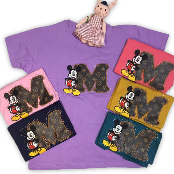 Kaos Mickey "M" Kulit - Image 2