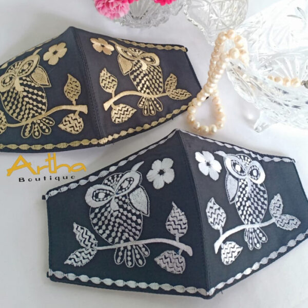 Masker Bordir Owl - Image 4