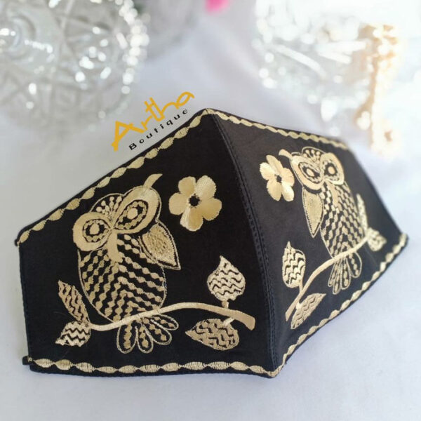 Masker Bordir Owl