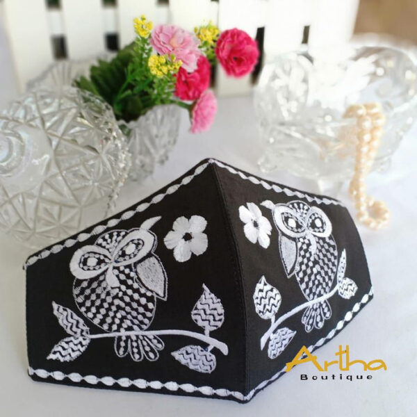 Masker Bordir Owl - Image 3