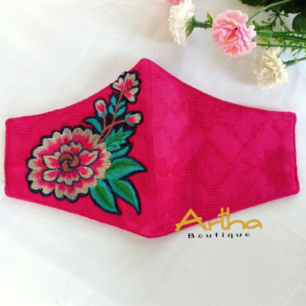Masker Bordir Satu Sisi