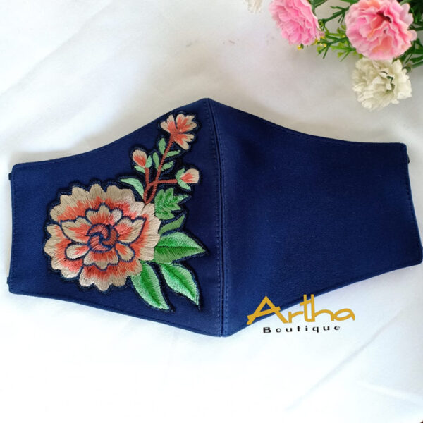 Masker Bordir Satu Sisi - Image 3