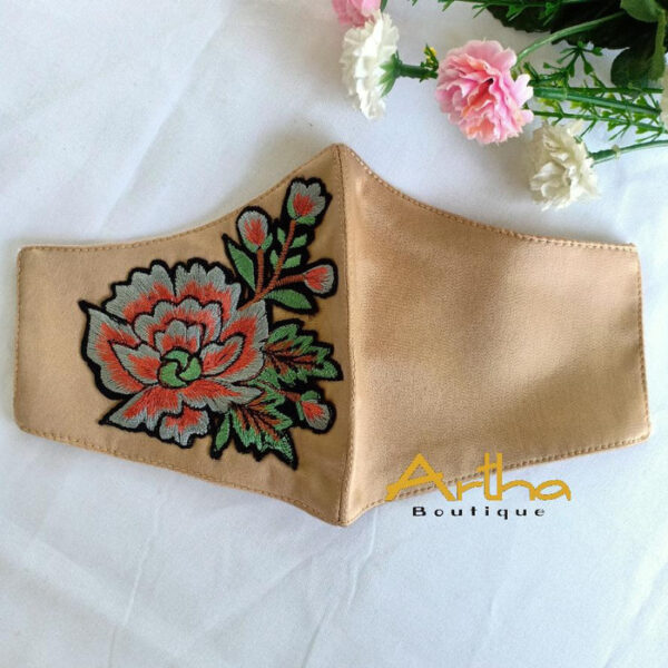 Masker Bordir Satu Sisi - Image 4
