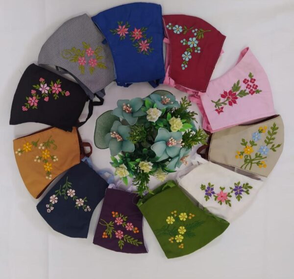 Masker Kain Bordir - Image 2