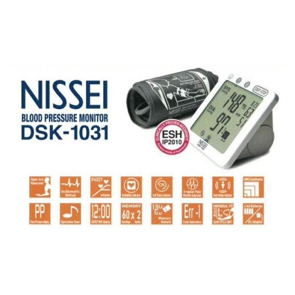 Tensimeter Digital Nissei DSK-1031 - FREE 1 PCS MEDISTIK PLUS - Image 3