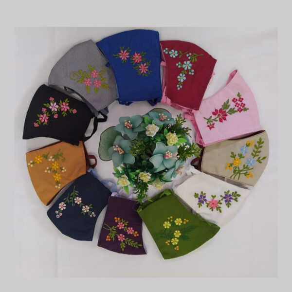 Masker Kain Bordir