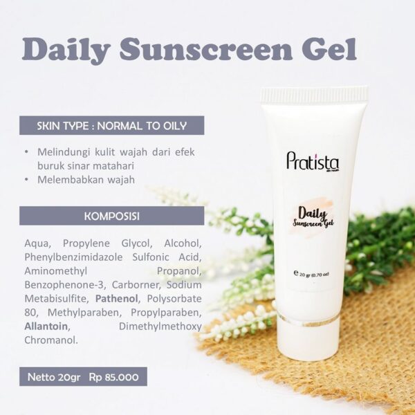 Daily Sunscreen Gel Pratista - Image 3