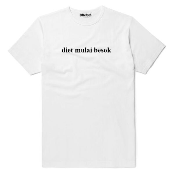 Kaos Lengan Pendek Warna Putih/Hitam XXL