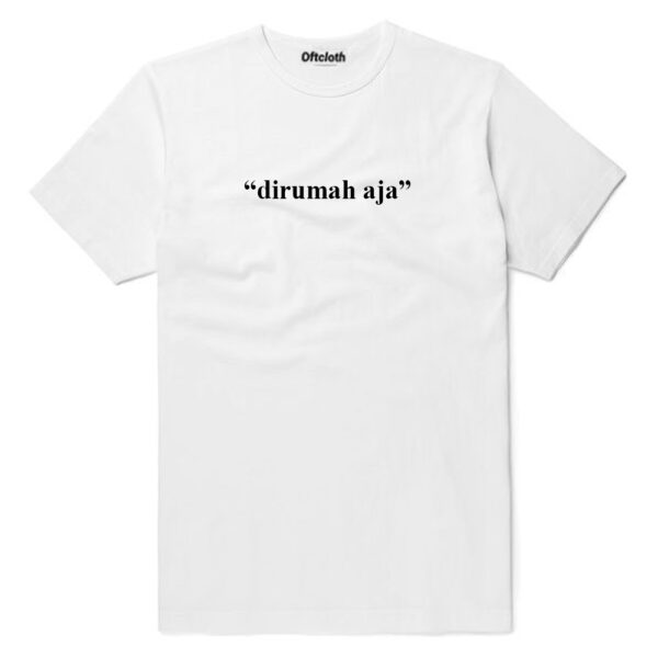 (XXXL) T-shirt “diet mulai besok” Warna Hitam/Putih - Image 2
