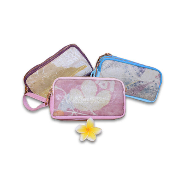 Dompet Ecoprint Kulit