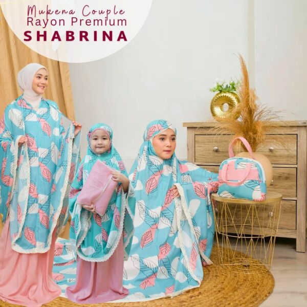 Mukena Couple Rayon Premium Shabrina