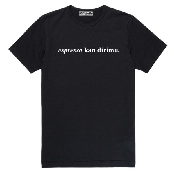 (XXL) T-shirt Warna Hitam/Putih - Image 3