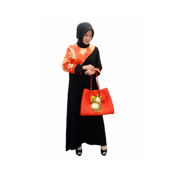 Gamis Modern Ecoprint