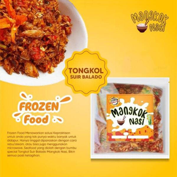 Tongkol Suir Balado Mangkok Nasi Frozen Food