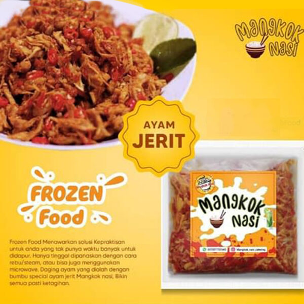 Ayam Jerit Mangkok Nasi Frozen Food