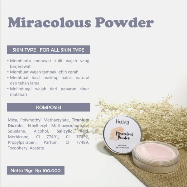 Miracolous Powder Pratista - Image 5
