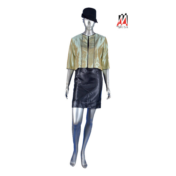 Jaket Fashion Wanita M by Musa Moss Green - Image 3