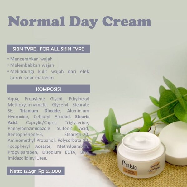 Normal Day Cream 12,5gr Pratista - Image 3