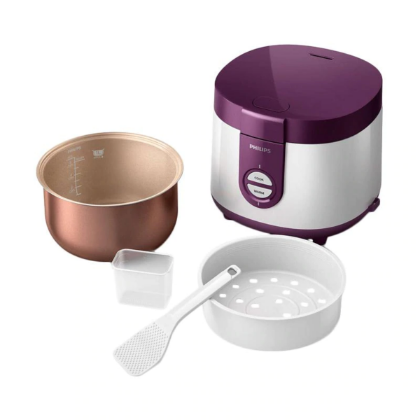 Rice Cooker 1L -  Basic Purple