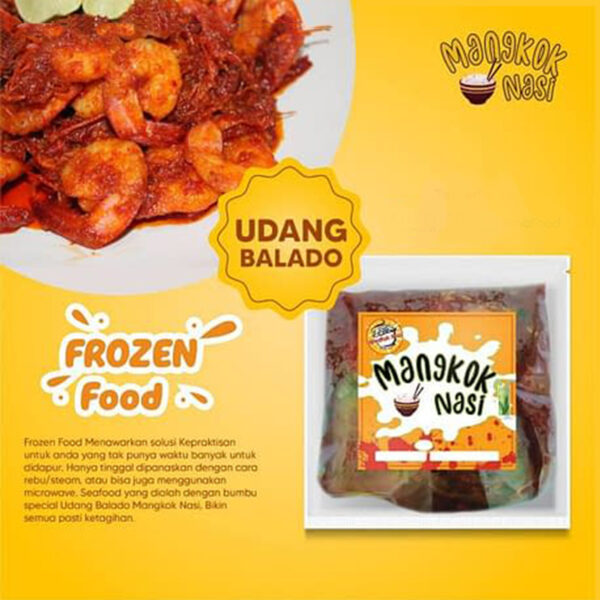 Udang Balado Mangkok Nasi Frozen Food - Image 2